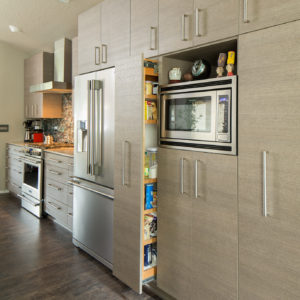 Sherwood Kitchen pantry area open