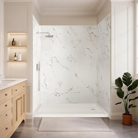10 Best Acrylic Shower Walls for 2026 1 3 piece acrylic shower surround