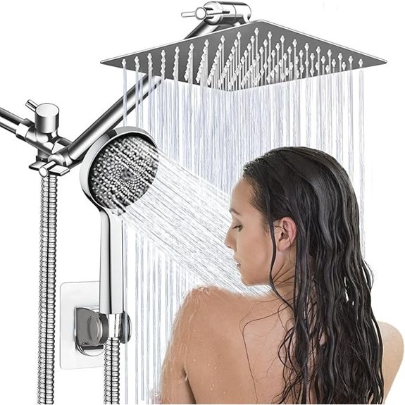 10 Best Bathroom Showers for 2026 (Transform Your Space) 2 8 inch rain shower handheld combo