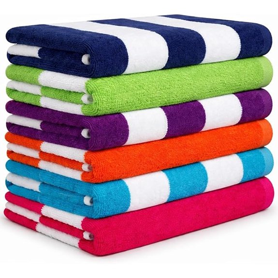 beach towels 6 pack