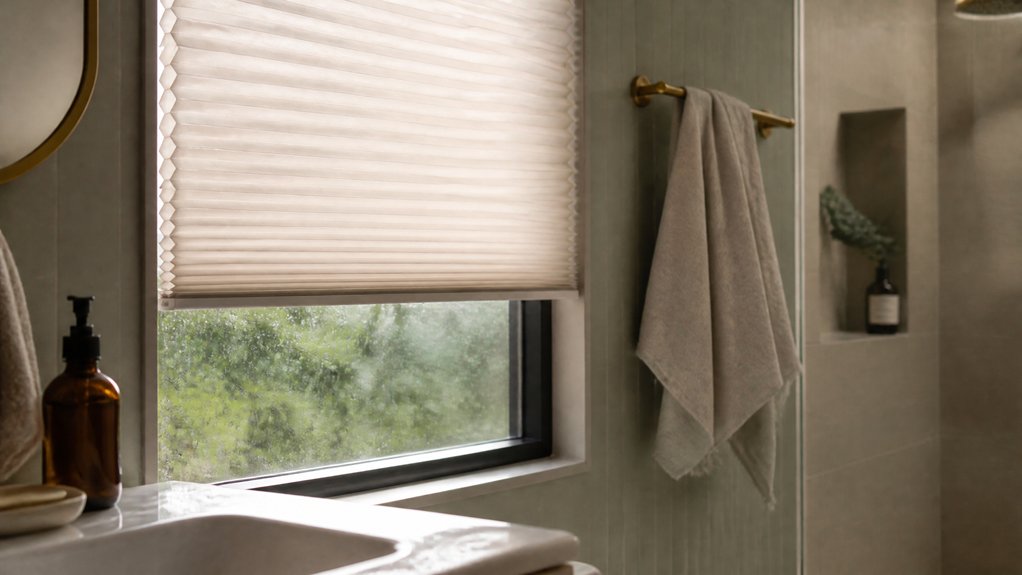 best bathroom window treatment ideas