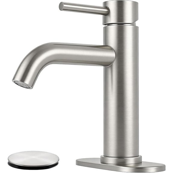 10 Best Rated Bathroom Faucets for 2026 9 brushed nickel single handle faucet
