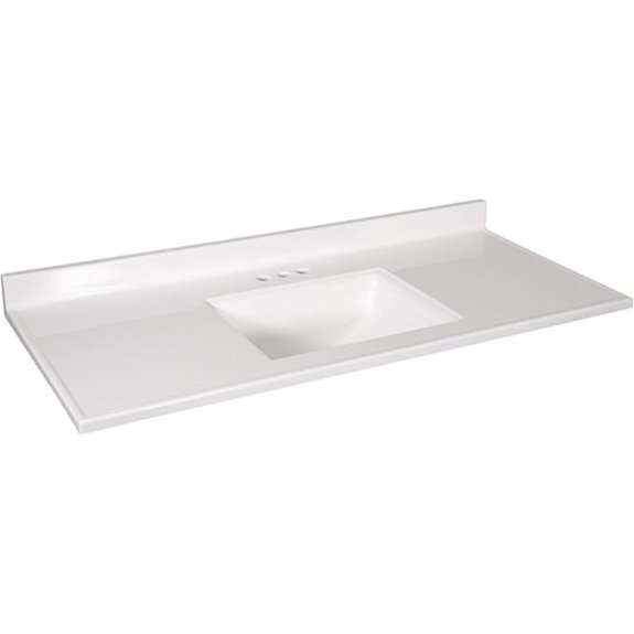 10 Best Cultured Marble Vanity Tops for 2026 4 camilla 49 inch cultured marble vanity top