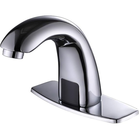 charmingwater touchless chrome faucet