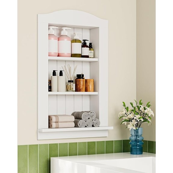 cho ezon 3 tier recessed niche