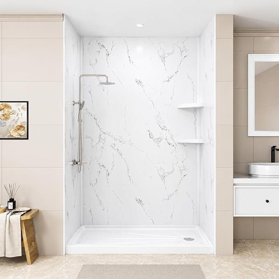 10 Best Shower Surrounds for 2026 (Transform Your Bathroom) 5 ckb 60x32x96 shower surrounds