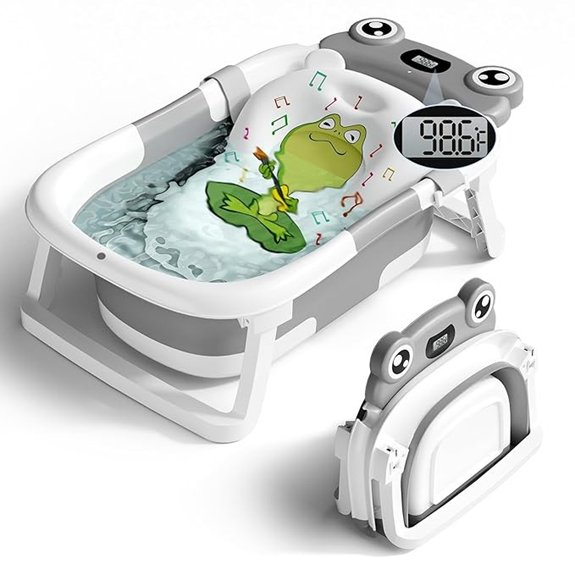 collapsible bathtub with cushion
