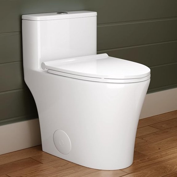 7 Best Compact Toilets for 2026 (Small Bathroom Saviors) 2 deervalley compact one piece toilet