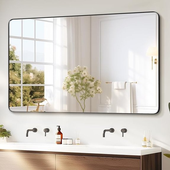 10 Best Bathroom Vanity Mirrors for 2026 7 delma 50x30 framed mirror