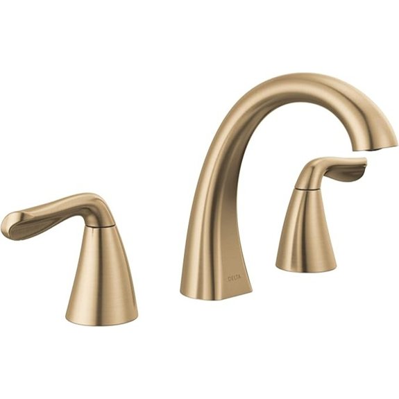 delta arvo brushed gold faucet