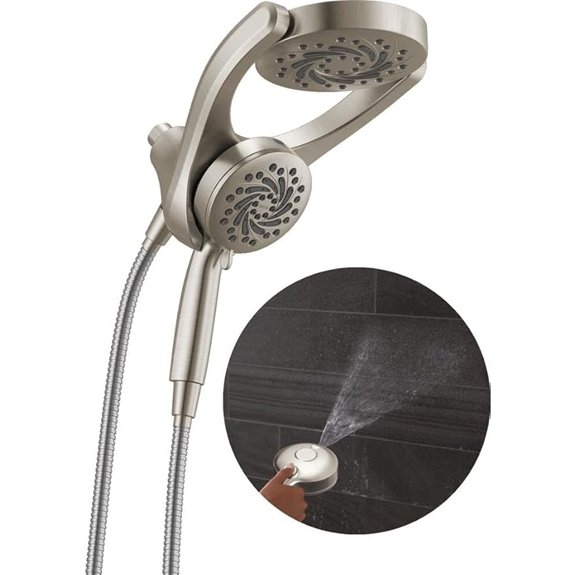 15 Best Luxury Shower Heads for 2026 (Spa Vibes Daily) 12 delta hydrorain 2 in 1 dual shower head