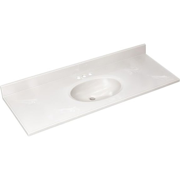 10 Best Cultured Marble Vanity Tops for 2026 1 design house vanity top ivory swirl