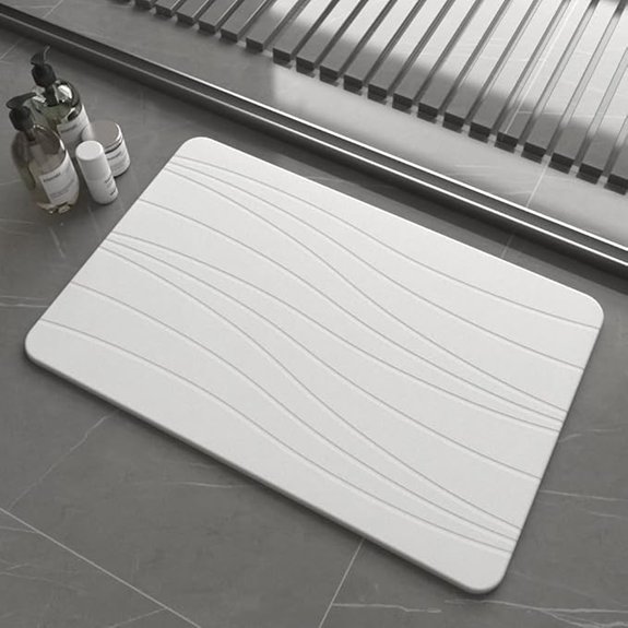 diatomaceous earth bath mat