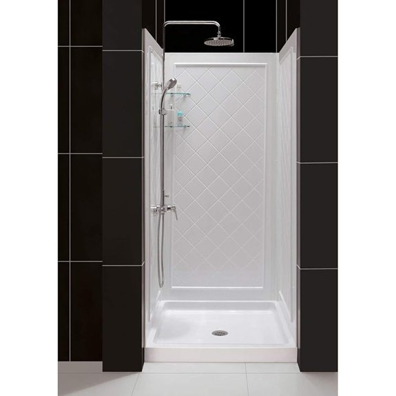 10 Best Shower Surrounds for 2026 (Transform Your Bathroom) 8 dreamline shower base and backwall kit