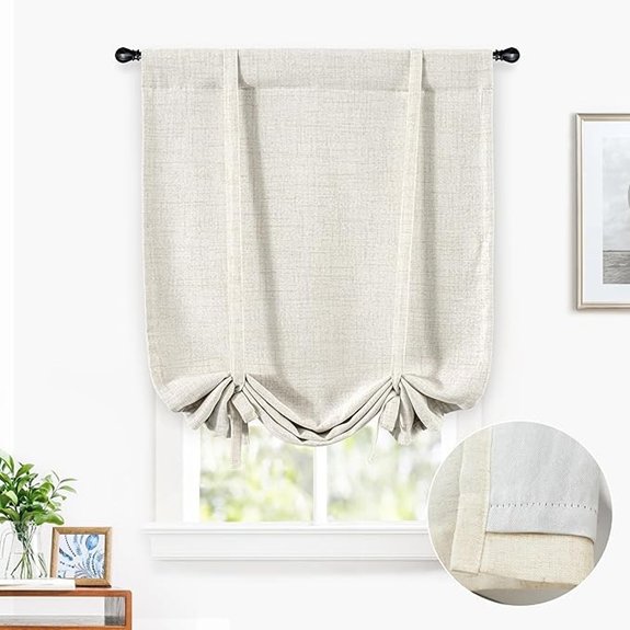 15 Best Window Treatments for Bathrooms in 2026 5 driftaway linen blackout curtains