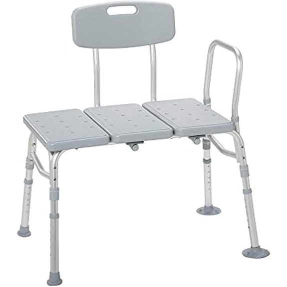 15 Best Shower Benches for 2026 (Bathe in Comfort) 2 drive medical tub transfer bench with backrest