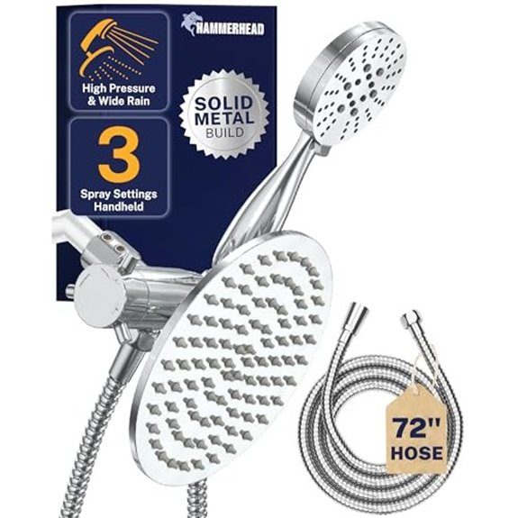 15 Best Luxury Shower Heads for 2026 (Spa Vibes Daily) 14 dual shower head combo package