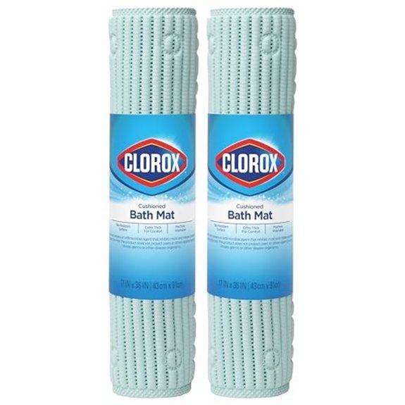 10 Best Mildew Resistant Bathtub Mats for 2026 3 duck brand clorox non slip bath mat