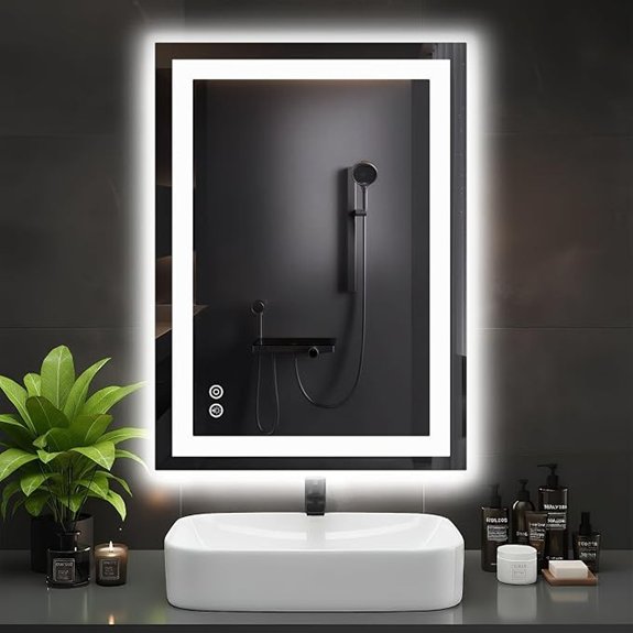 10 Best Bathroom Vanity Mirrors for 2026 6 dumos led backlit mirror