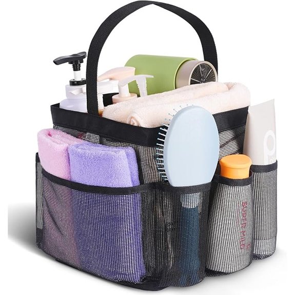 5 Best Shower Caddies for 2026 (Declutter Your Routine) 4 eudele 9 pocket shower caddy