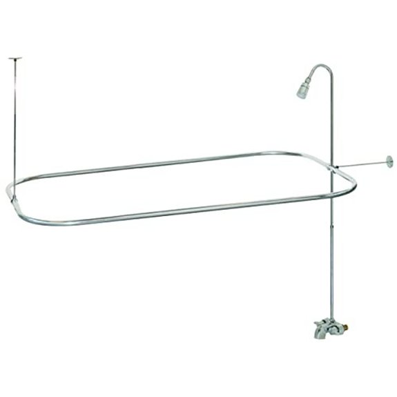 10 Best One Piece Tub and Shower Units for 2026 9 ez flo portable aluminum shower unit