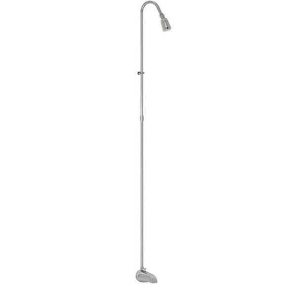 10 Best Tub to Shower Conversions for 2026 8 ez flo spout type shower unit chrome