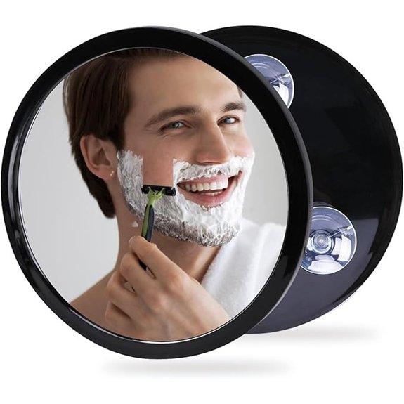 fogless anti fog shower mirror