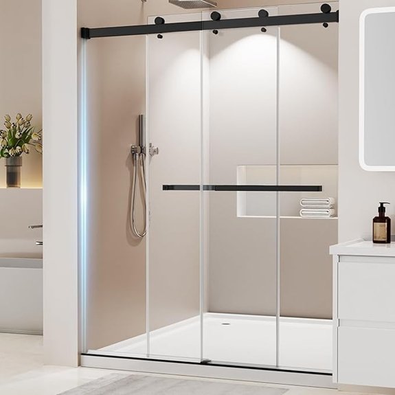 10 Best Walk-In Showers for 2026 9 frameless stainless sliding door