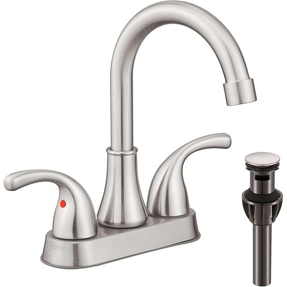 fransiton 4 inch 2 handle faucet