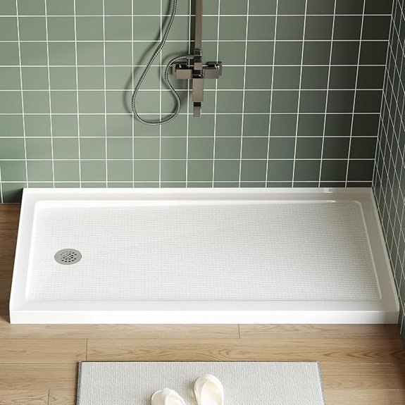 15 Best Shower Pans for 2026 5 garveetech white shower pan kit