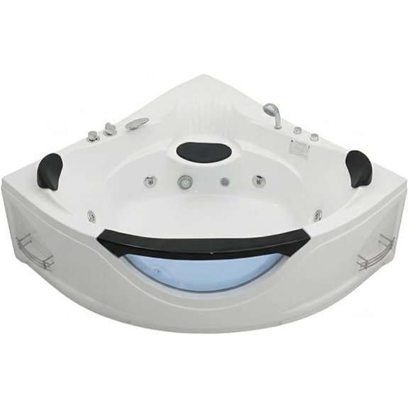 gdfstudio two person corner tub