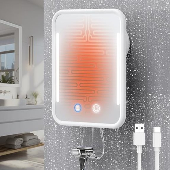 gospire fogless illuminated mirror