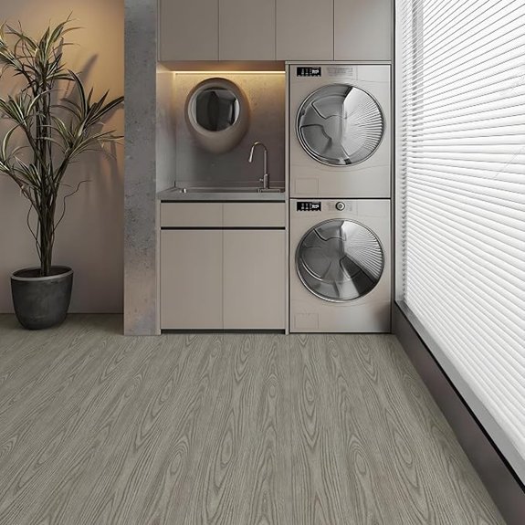 15 Best Flooring for Small Bathrooms in 2026 (Big Style) 11 gray wood vinyl flooring roll
