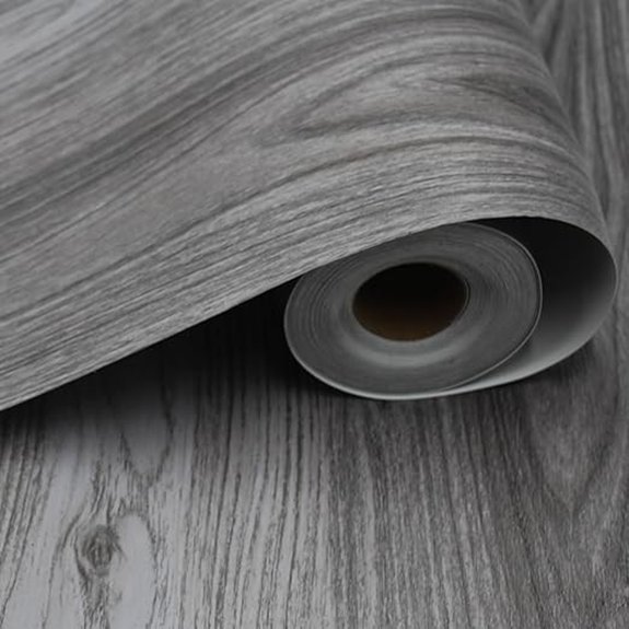 15 Best Flooring for Small Bathrooms in 2026 (Big Style) 15 grey wood grain vinyl flooring roll