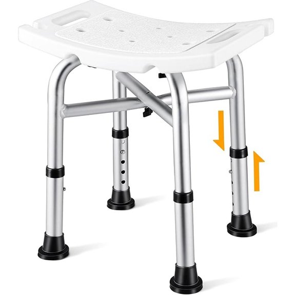 5 Best Shower Stools for 2026 (Shower in Comfort) 5 heavy duty adjustable shower chair