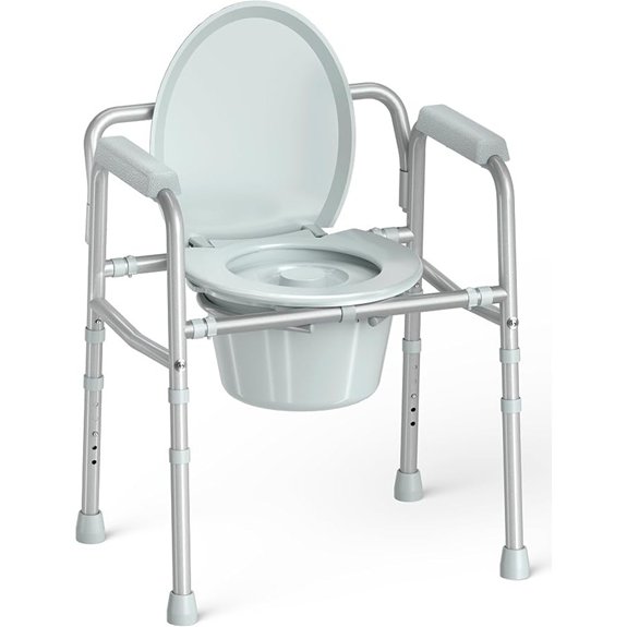 homland 3 in 1 bedside commode