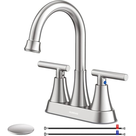 hurran 4 brushed nickel