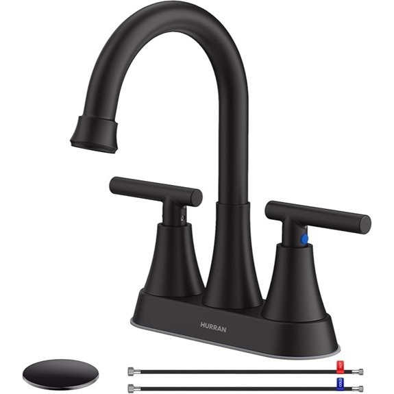 7 Best Bathroom Sinks for 2026 5 hurran 4 matte black faucet