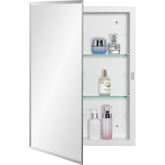 idyllor bathroom cabinet mirror