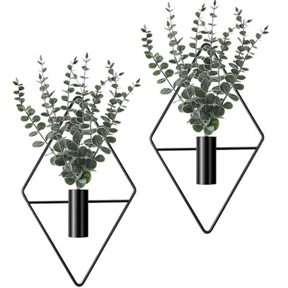 15 Best Bathroom Wall Art for 2026 13 jexine artificial eucalyptus planters