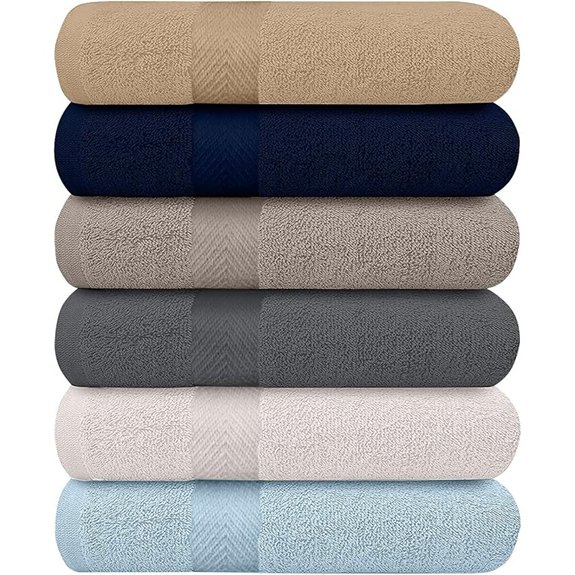 kahaf cotton bath towels 27x54