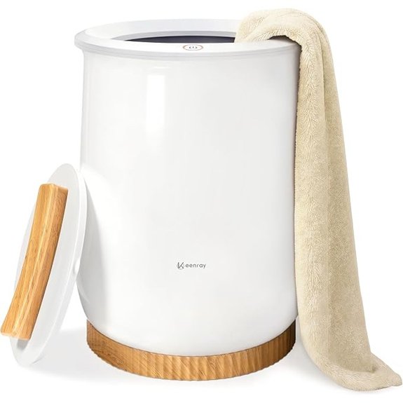 keenray luxury towel warmer bucket