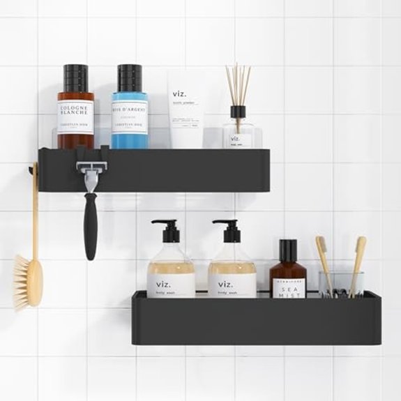 15 Best Shower Shelves for 2026 to Organize Your Bathroom 9 kitsure adhesive shower caddy