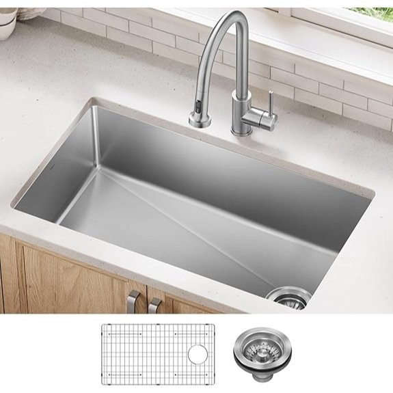 5 Best Stainless Steel Sinks for 2026 4 kraus fairlane 33 sink