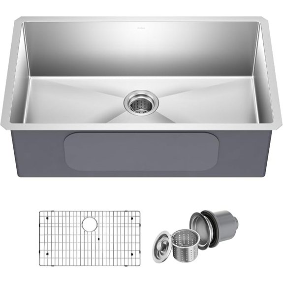 5 Best Stainless Steel Sinks for 2026 2 kraus pro 32 undermount sink