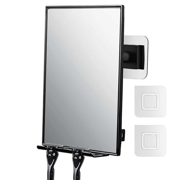 lfoyou shower mirror with squeegee