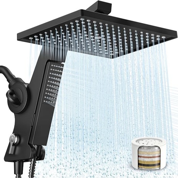 15 Best Luxury Shower Heads for 2026 (Spa Vibes Daily) 5 makefit filtered rain showerhead combo