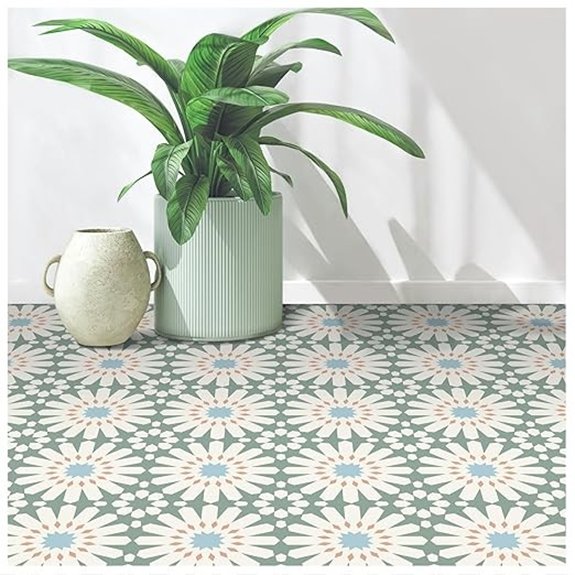15 Best Flooring for Small Bathrooms in 2026 (Big Style) 10 morcart peel and stick