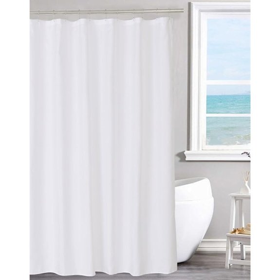 n y home white curtain liner