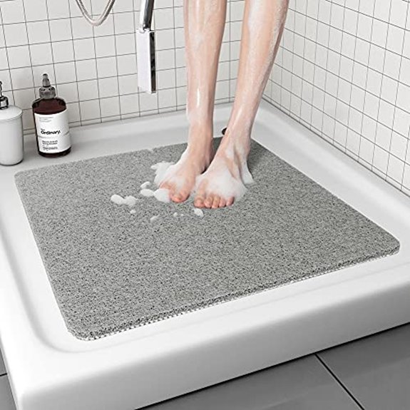 non slip mat for textured showers